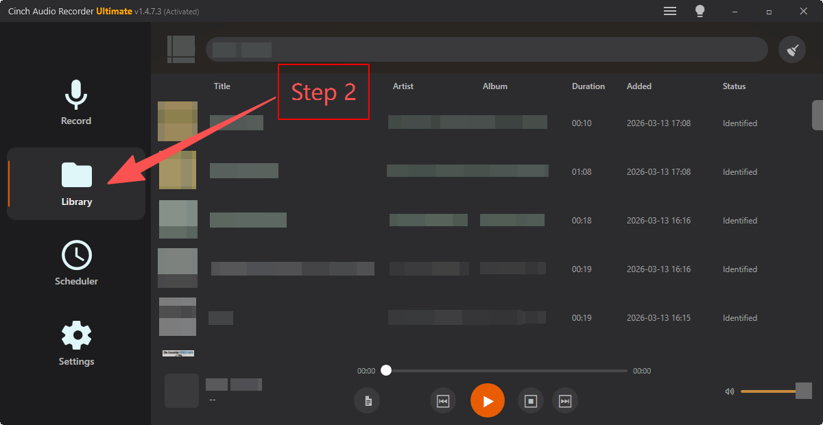 Automatic metadata and cleanup in Cinch Audio Recorder